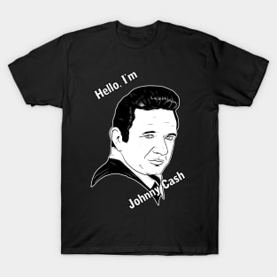 Hello, I'm Johnny Cash T-Shirt